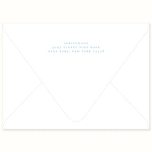 Load image into Gallery viewer, Antique Border Birth Announcement—Blue