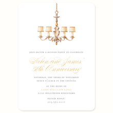 Load image into Gallery viewer, Chandelier Invitation