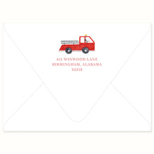 Load image into Gallery viewer, Fire Truck Stationery