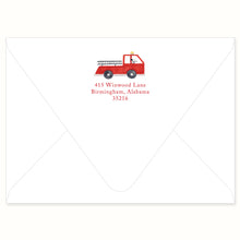 Load image into Gallery viewer, Fire Truck Invitation