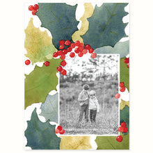 Load image into Gallery viewer, Holly Leaves Card