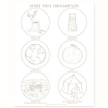 Load image into Gallery viewer, Jesse Tree Ornaments Free Download