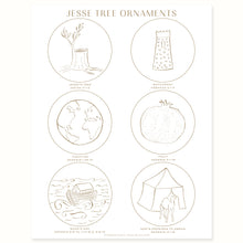 Load image into Gallery viewer, Jesse Tree Ornaments