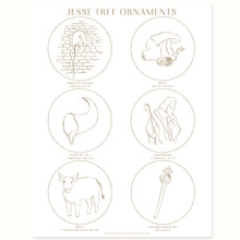 Load image into Gallery viewer, Jesse Tree Ornaments