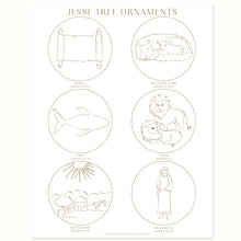 Load image into Gallery viewer, Jesse Tree Ornaments