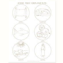 Load image into Gallery viewer, Jesse Tree Ornaments Free Download