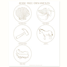Load image into Gallery viewer, Jesse Tree Ornaments