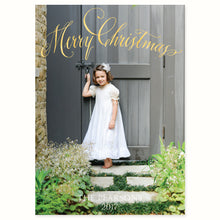Load image into Gallery viewer, Merry Christmas Foil Card