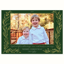 Load image into Gallery viewer, Olive Leaf Gold Foil Card