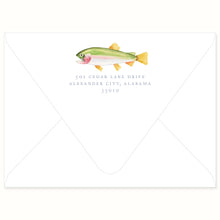 Load image into Gallery viewer, Rainbow Trout Stationery