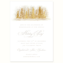Load image into Gallery viewer, Winter Trees Invitation