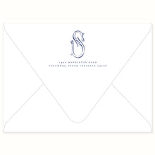 Load image into Gallery viewer, Custom Monogram Stationery