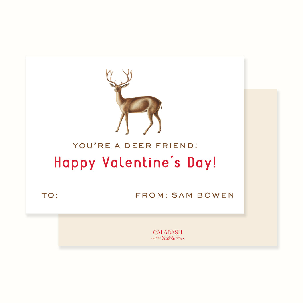Deer Friend Valentine Set