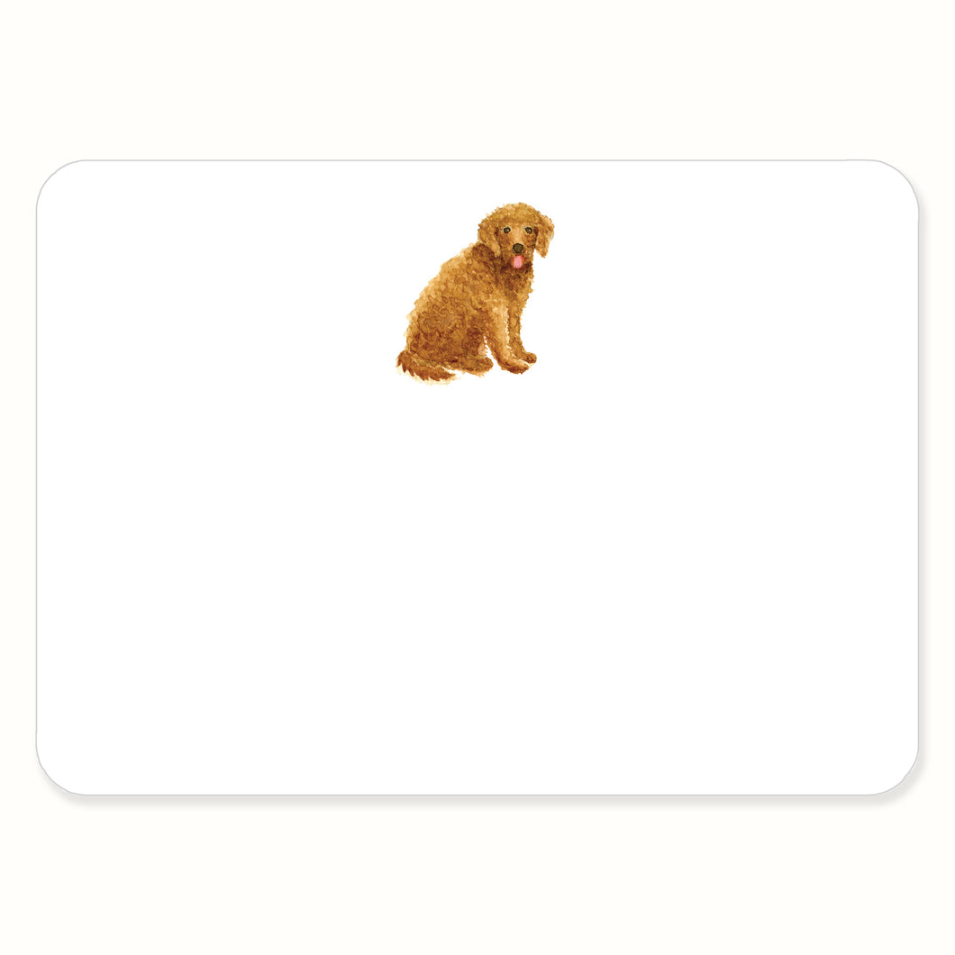 Goldendoodle Notecard Set