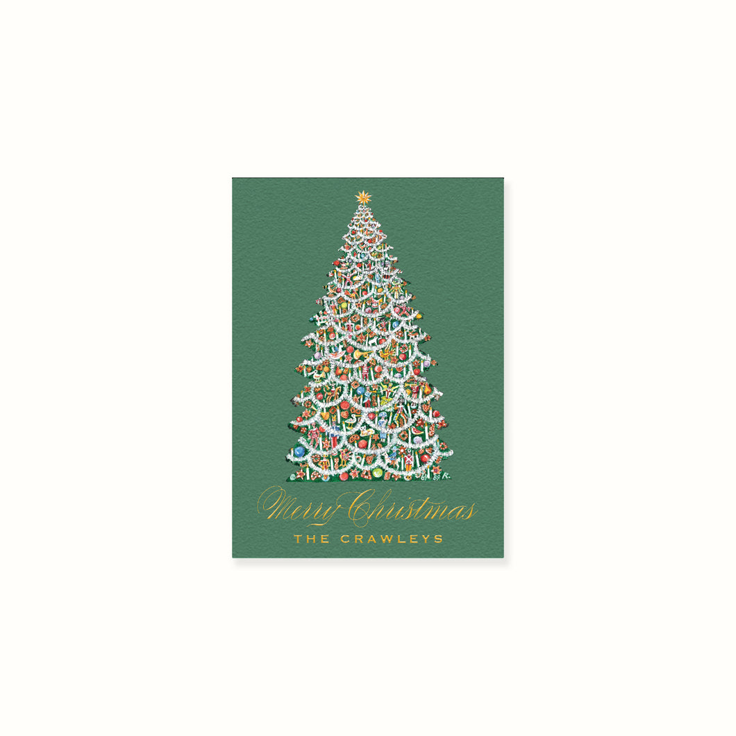 Nutcracker Tree Enclosure Card