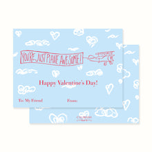 Load image into Gallery viewer, Plane Awesome Valentine Set
