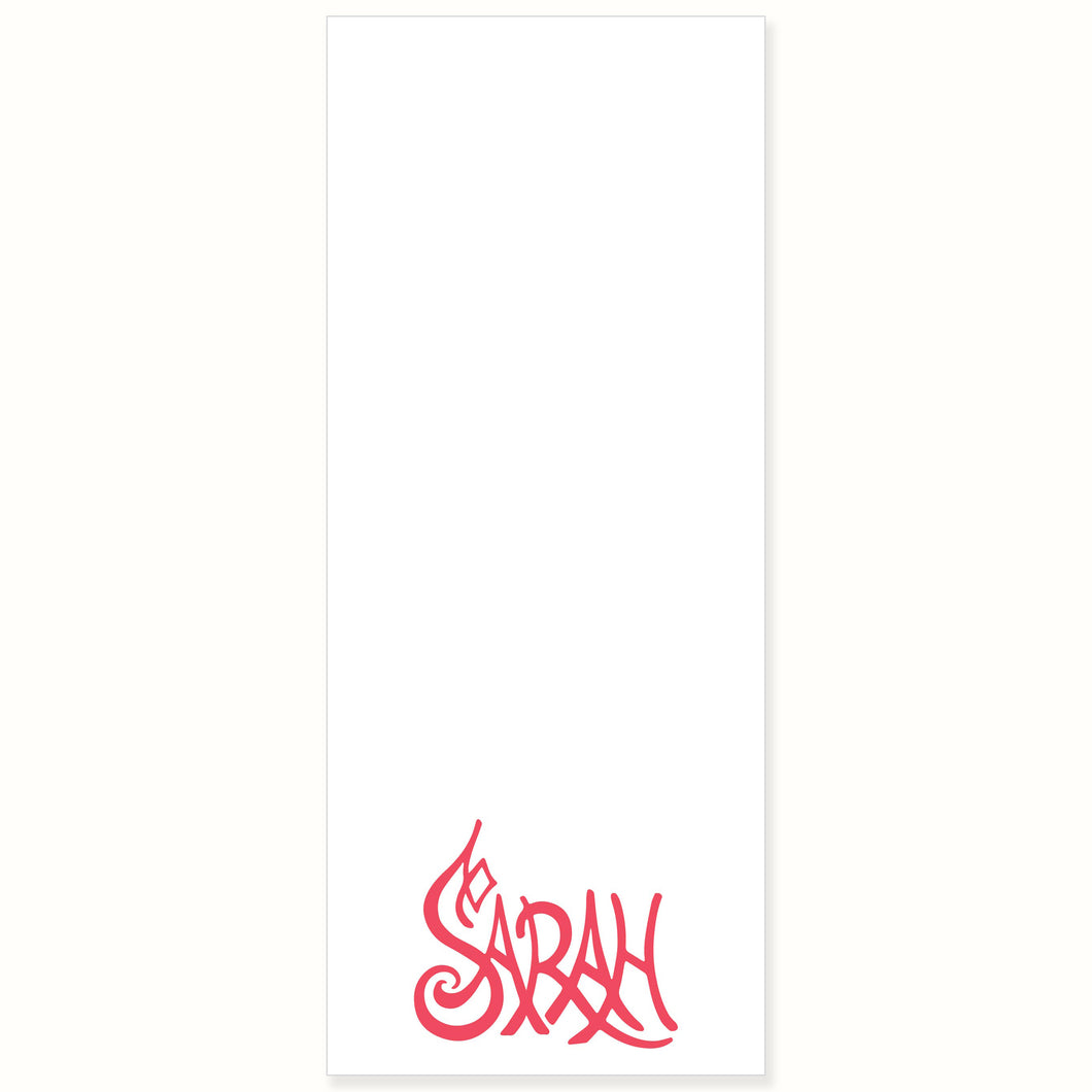 Sarah Notepad