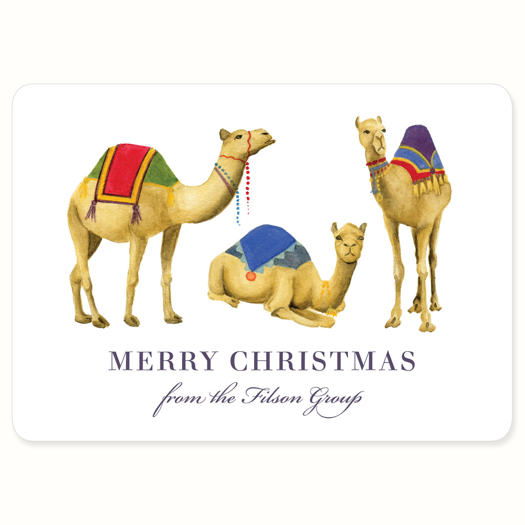 Camels Greeting Card