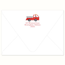 Load image into Gallery viewer, Fire Truck Invitation
