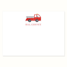 Load image into Gallery viewer, Fire Truck Stationery
