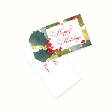 Load image into Gallery viewer, Holly Leaves Gift Tags
