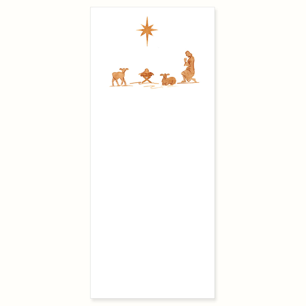 Nativity Notepad