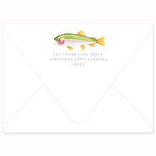 Load image into Gallery viewer, Rainbow Trout Stationery
