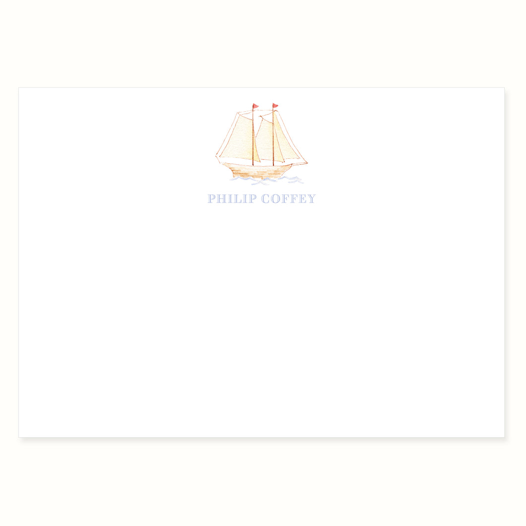 Sailboat Stationery