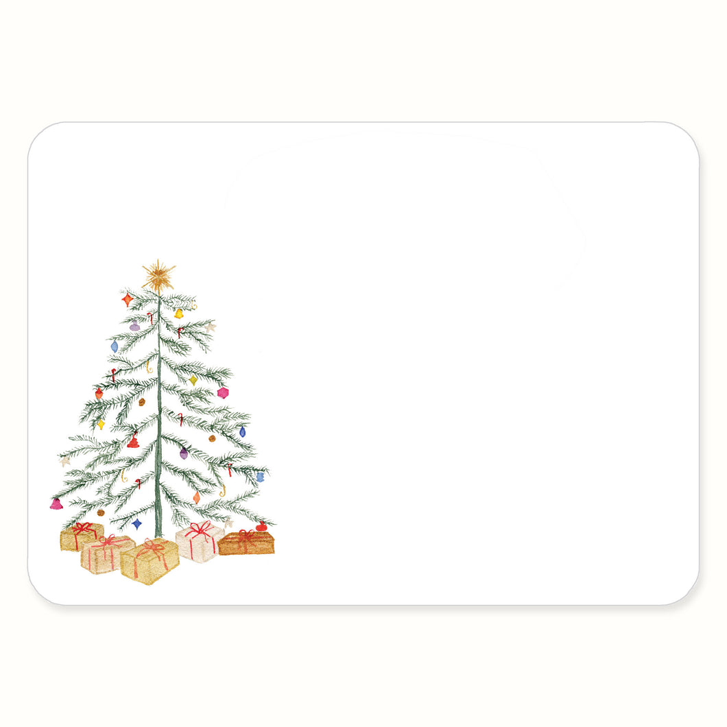 Sparse Tree Notecard Set