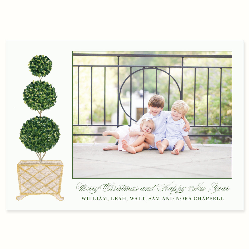 Topiary Landscape Card