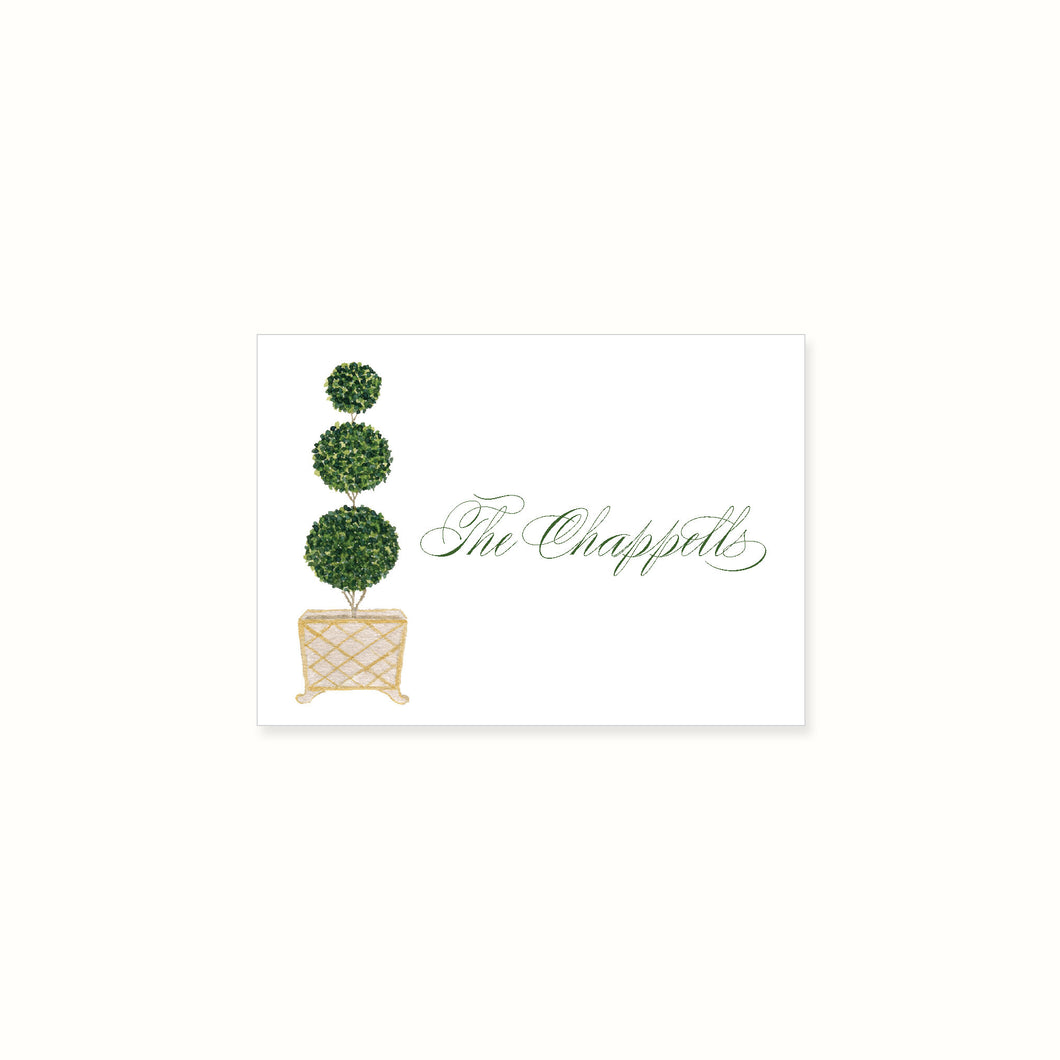 Topiary Enclsoure Card